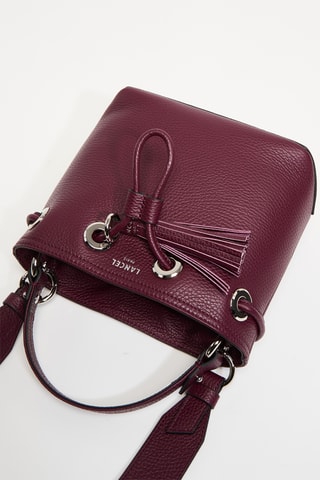 Sac à main en cuir - Bordeaux