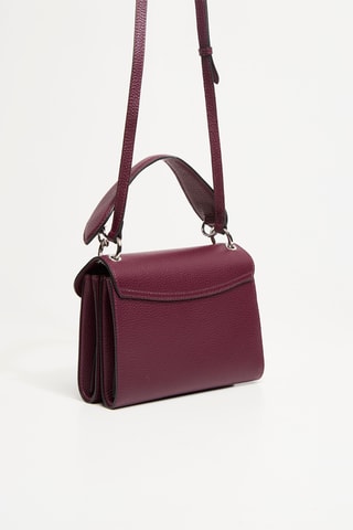 Sac en cuir Clic - Bordeaux