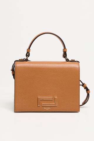 Borsa a mano in pelle Pia de Lancel - Cammello