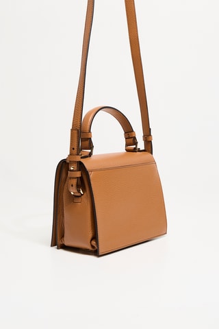 Borsa a mano in pelle Pia de Lancel - Cammello