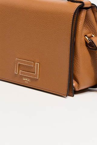 Borsa a mano in pelle Pia de Lancel - Cammello