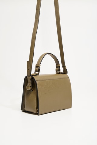 Sac à main en cuir Pia - Kaki