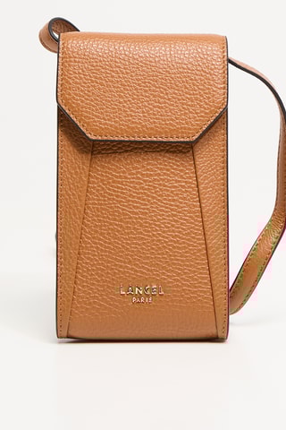 Sac en cuir Lettrines - Camel