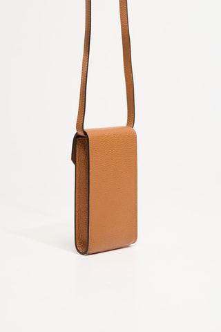 Sac en cuir Lettrines - Camel