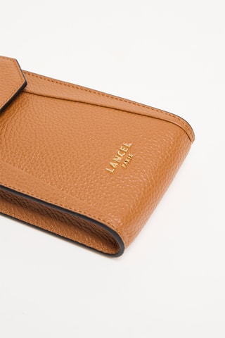 Sac en cuir Lettrines - Camel