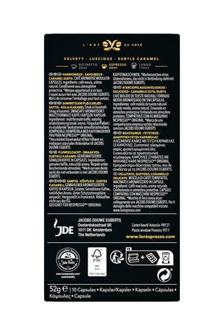 100 cápsulas - Café Caramel - 10 x 10 cápsulas L'Or Espresso