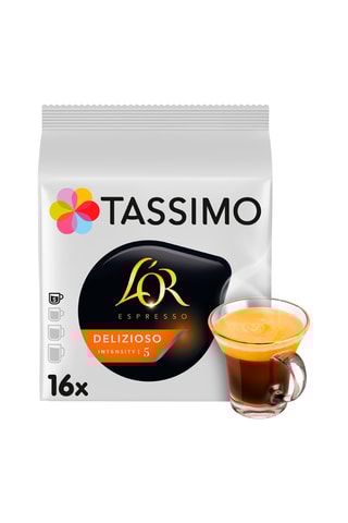 80 monodosis Tassimo - L'Or Café Delizioso - 5 x 16 cápsulas