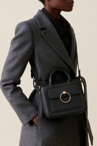 Sac à main en cuir - Noir