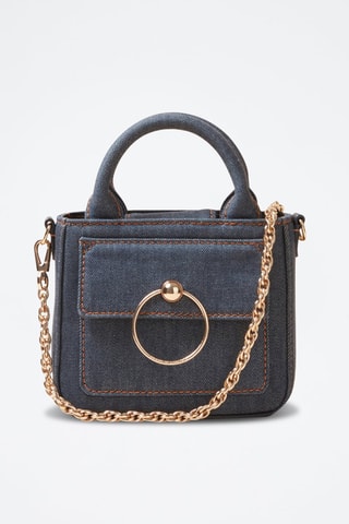 Sac à main en jean - Bleu