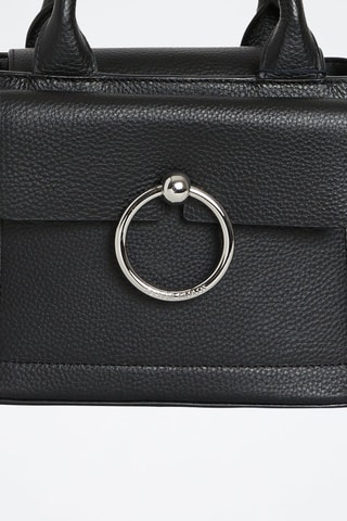 Sac à main en cuir - Noir