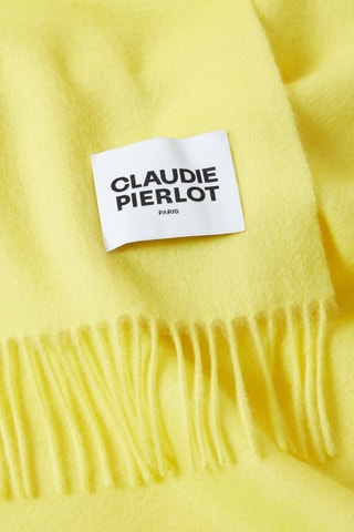 Echarpe en laine - Jaune