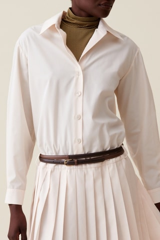 Ceinture en cuir - Marron