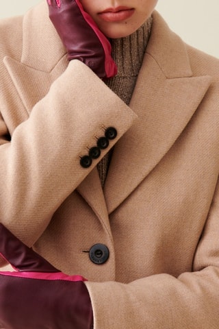 Gants en cuir - Bordeaux