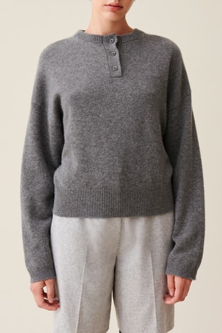 Pull en cachemire - Gris