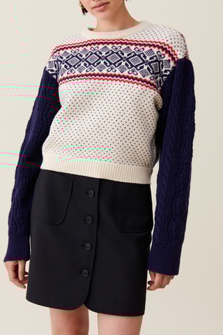 Pull en laine - Ecru