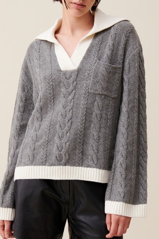Pull en laine - Gris