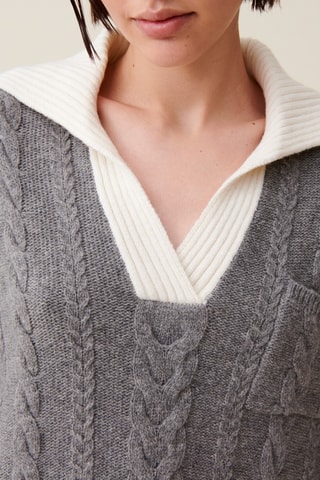 Pull en laine - Gris