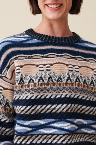 Pull en laine - Bleu