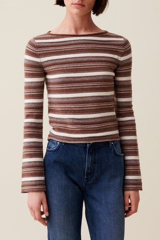 Pull en laine - Marron