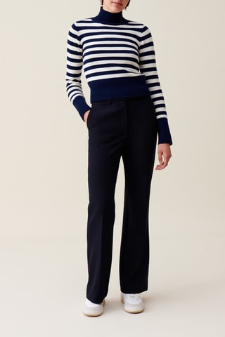 Pull en laine - Bleu marine