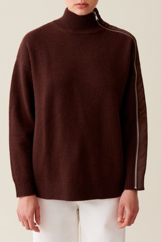 Pull en laine - Marron