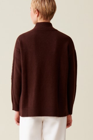 Pull en laine - Marron