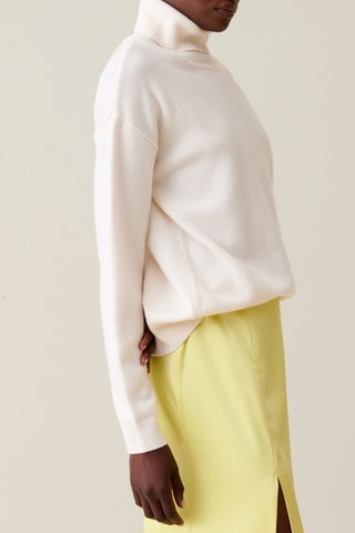 Pull en cachemire - Ecru