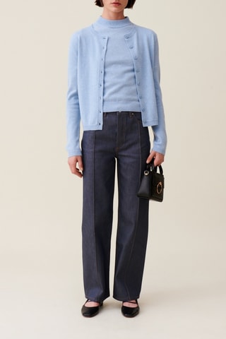 Gilet en laine - Bleu clair