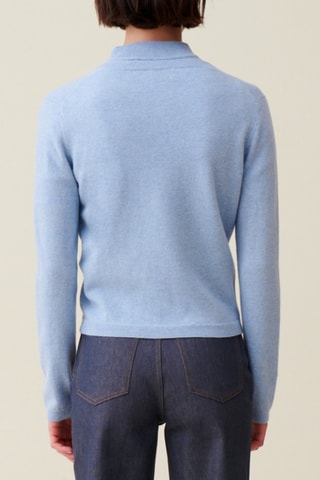 Gilet en laine - Bleu clair