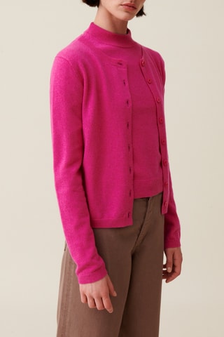 Gilet en laine - Rose