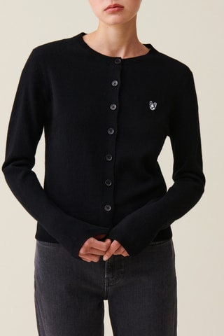 Gilet en laine - Noir