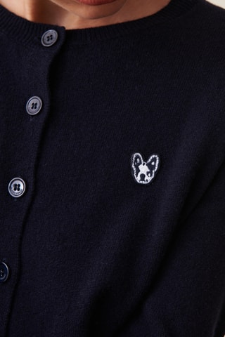 Gilet en laine - Bleu marine