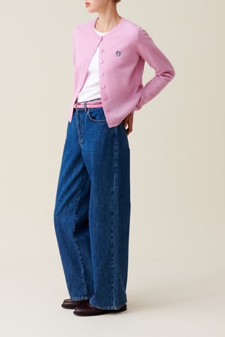 Gilet en laine - Rose