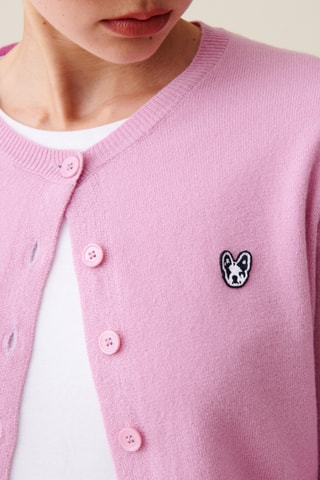 Gilet en laine - Rose