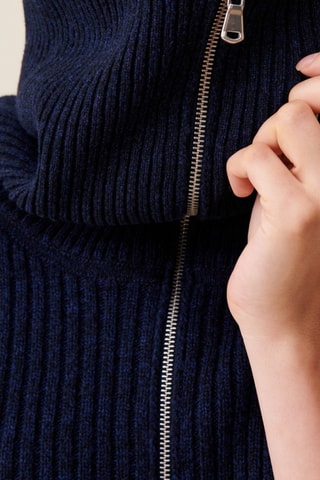 Gilet en laine - Bleu marine