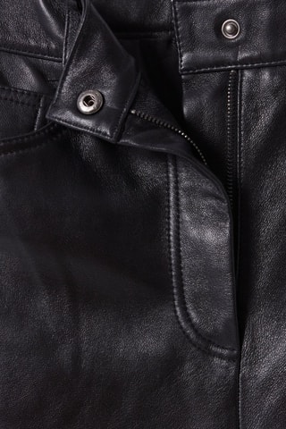 Pantalon en cuir - Noir