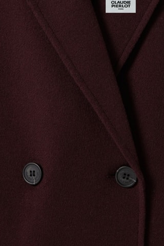 Manteau en laine - Bordeaux