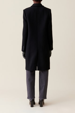 Manteau en laine - Noir