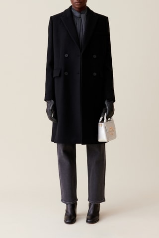 Manteau en laine - Noir