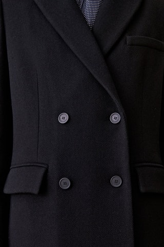 Manteau en laine - Noir