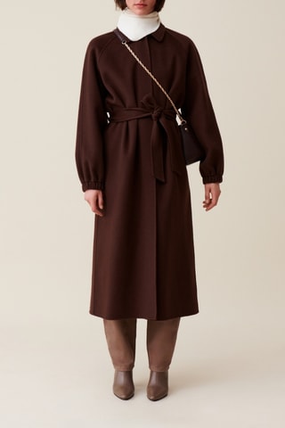 Manteau en laine - Marron