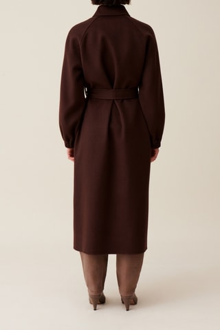 Manteau en laine - Marron