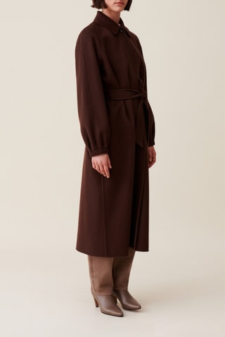 Manteau en laine - Marron
