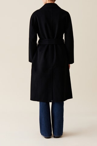 Manteau en laine - Noir