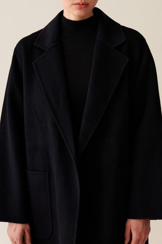 Manteau en laine - Noir