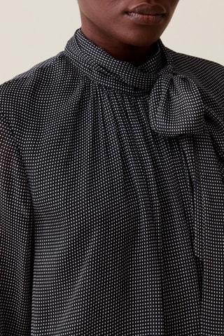 Blouse - Bleu marine et blanc