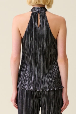 Blouse plissée - Noir