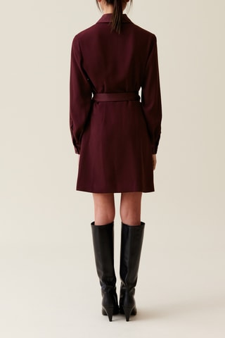 Robe portefeuille - Bordeaux