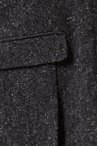 Robe droite en soie - Gris foncé