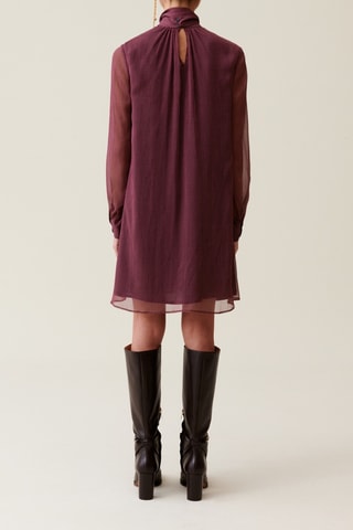 Robe patineuse - Bordeaux